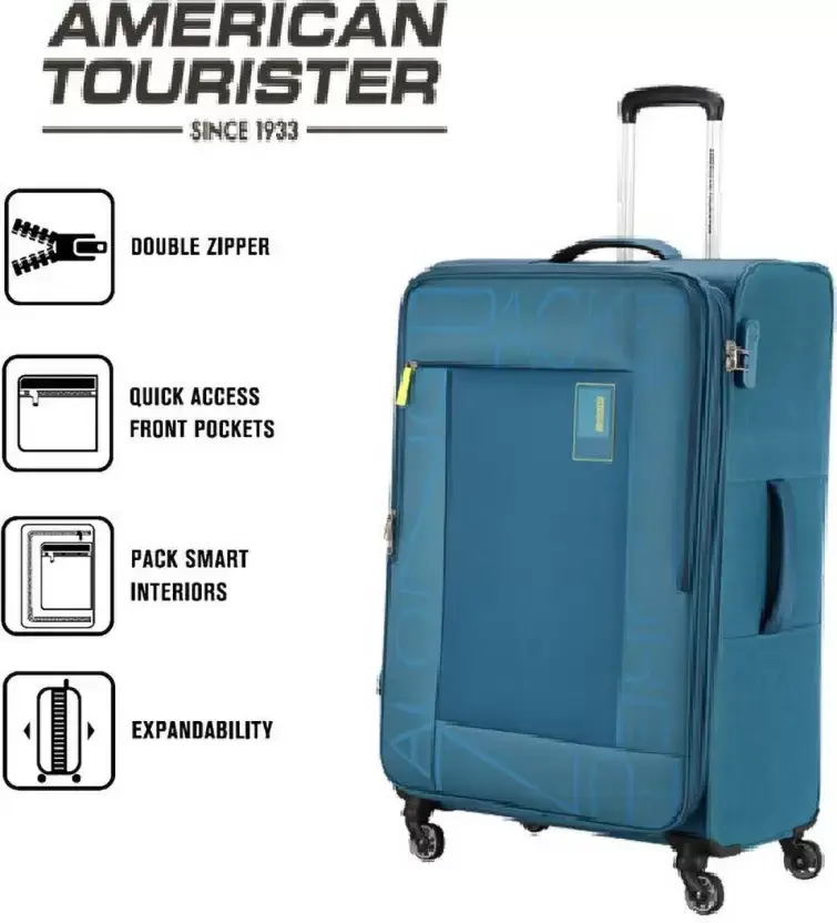 American tourister cheap double zipper